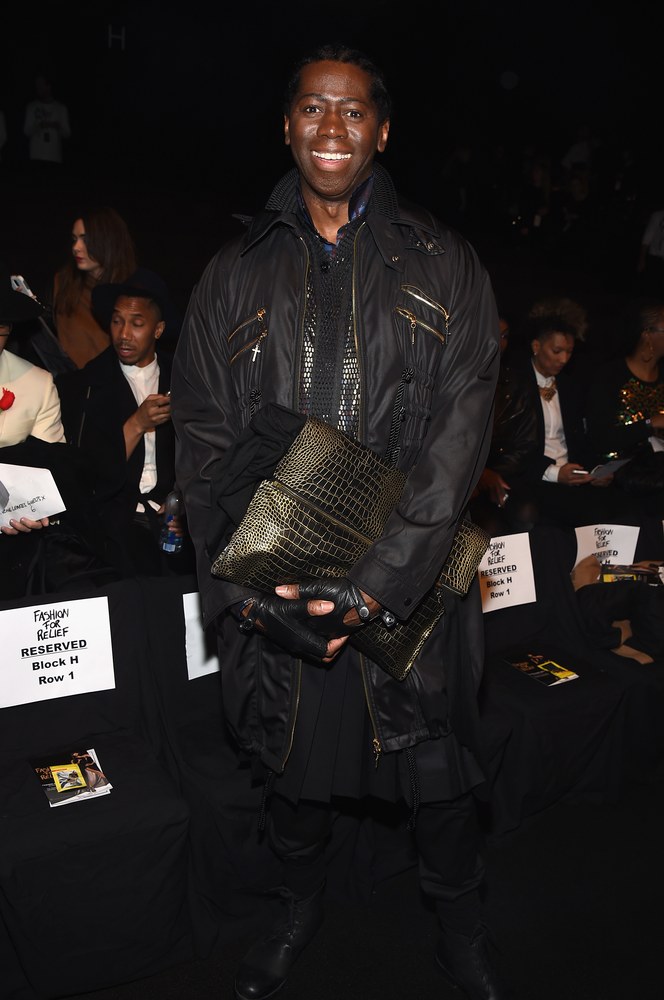 J Alexander attends Naomi Campbell's Fashion For Relief Charity Fashion Show