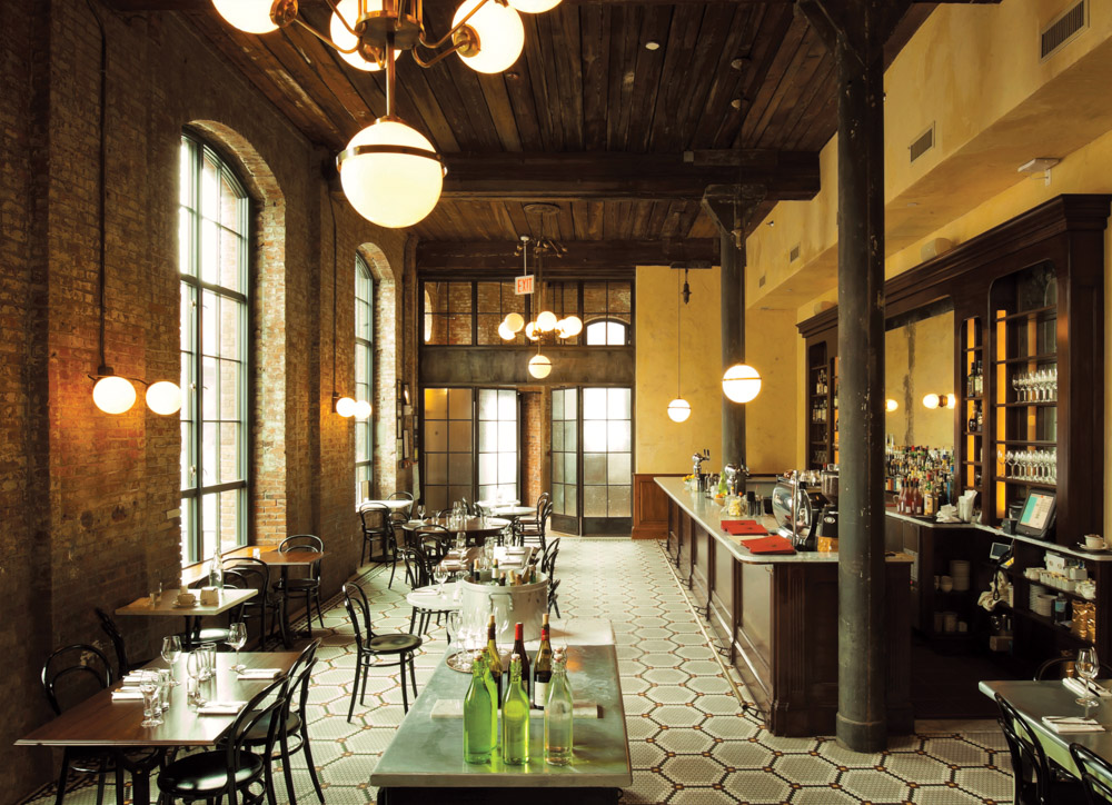 vie magazine photo of brooklyn bar with impressive decoration in new york