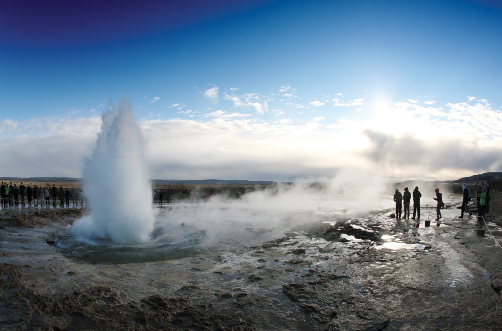 Strokkur geyser Iceland Vie Magazine Travel 2015