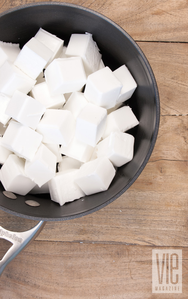 Plain soap in a bowl