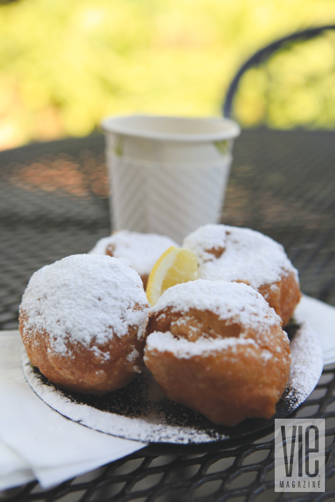 Beignet dessert in Fairhope, Alabama 