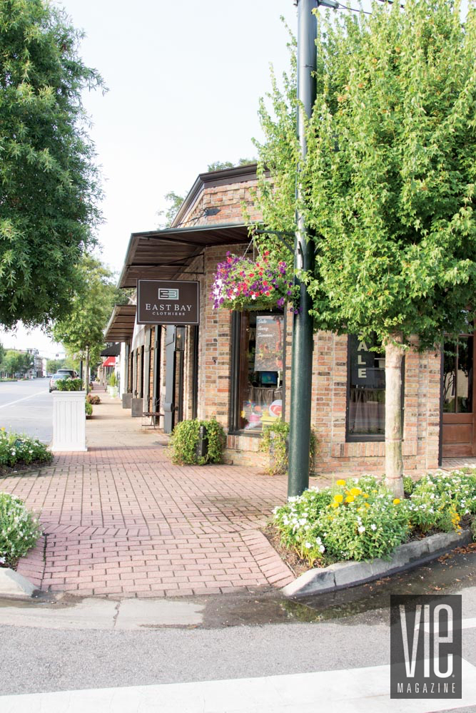 Storefront outdoor in Fairhope, Alabama