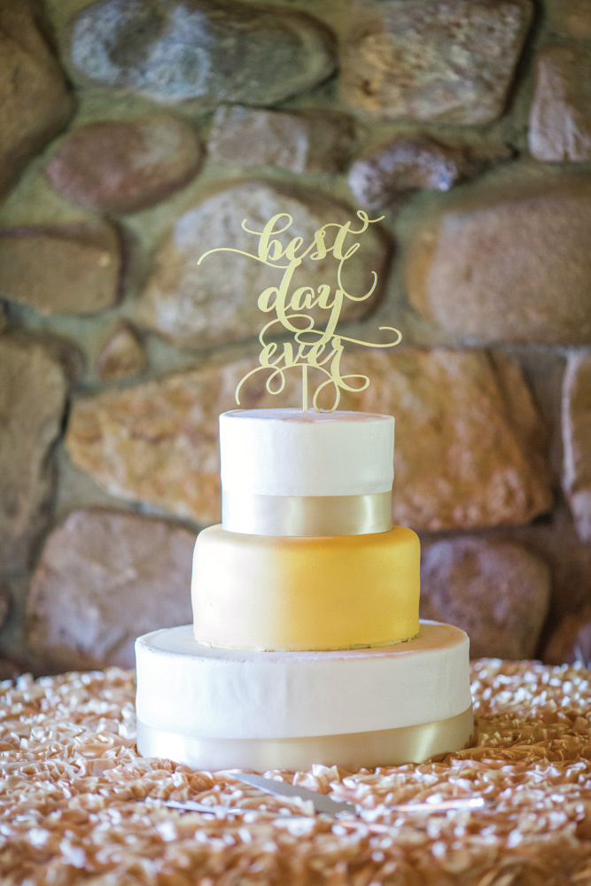 Telluride wedding cake
