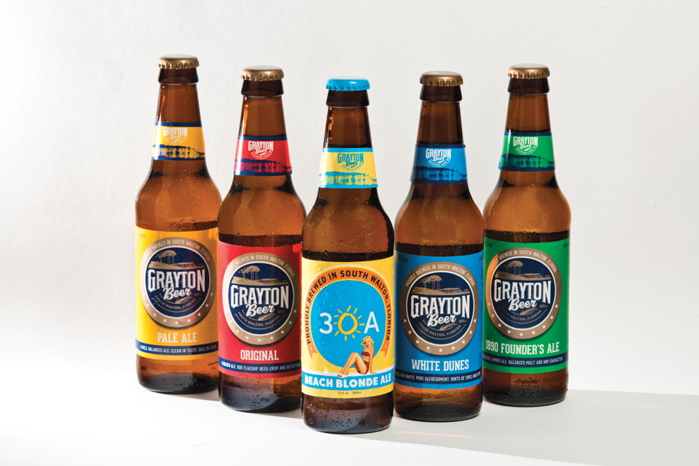 Grayton Beer Company Assortment Walton County Cola to Cola Florida Gulf Coast