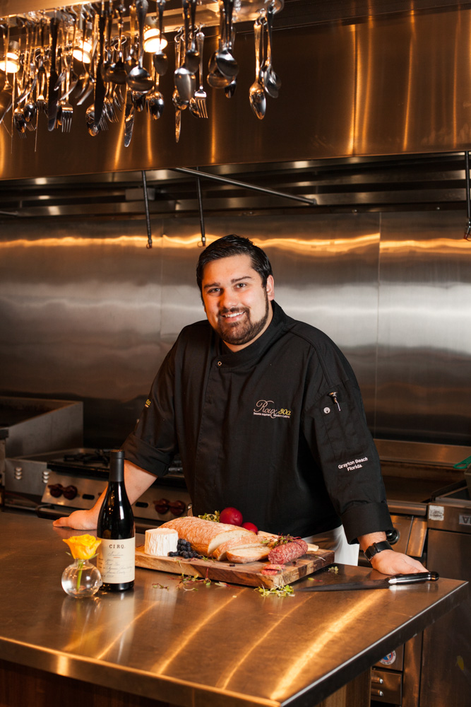 Chef Nikhil Abuvala owner and chef of Roux 30A