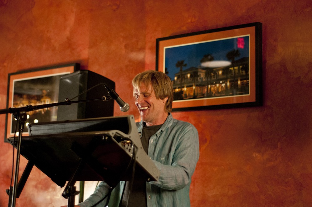 Lead singer and keyboard player Donnie Sundal always displays a passion for performing.