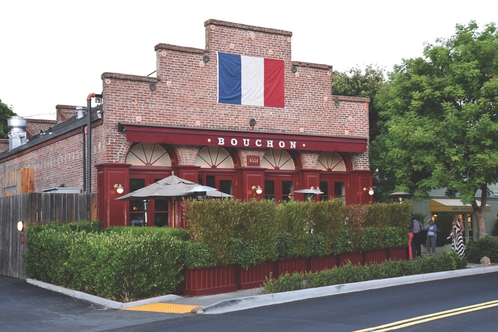 Thomas Keller's Michelin-rated Bouchon in Yountville