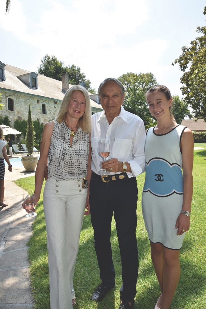 Petra and Greg Martin and daughter Greta in Napa Valley