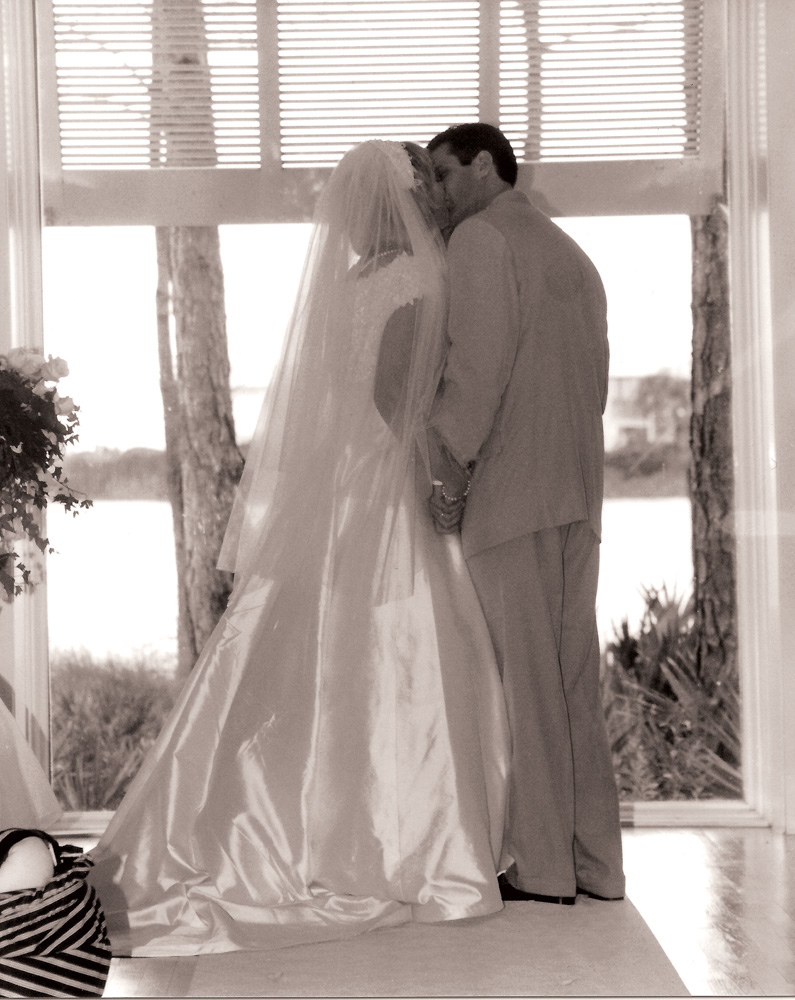 Gerald and Lisa Burwell Wedding September 29, 1996, Carillon Beach Chapel