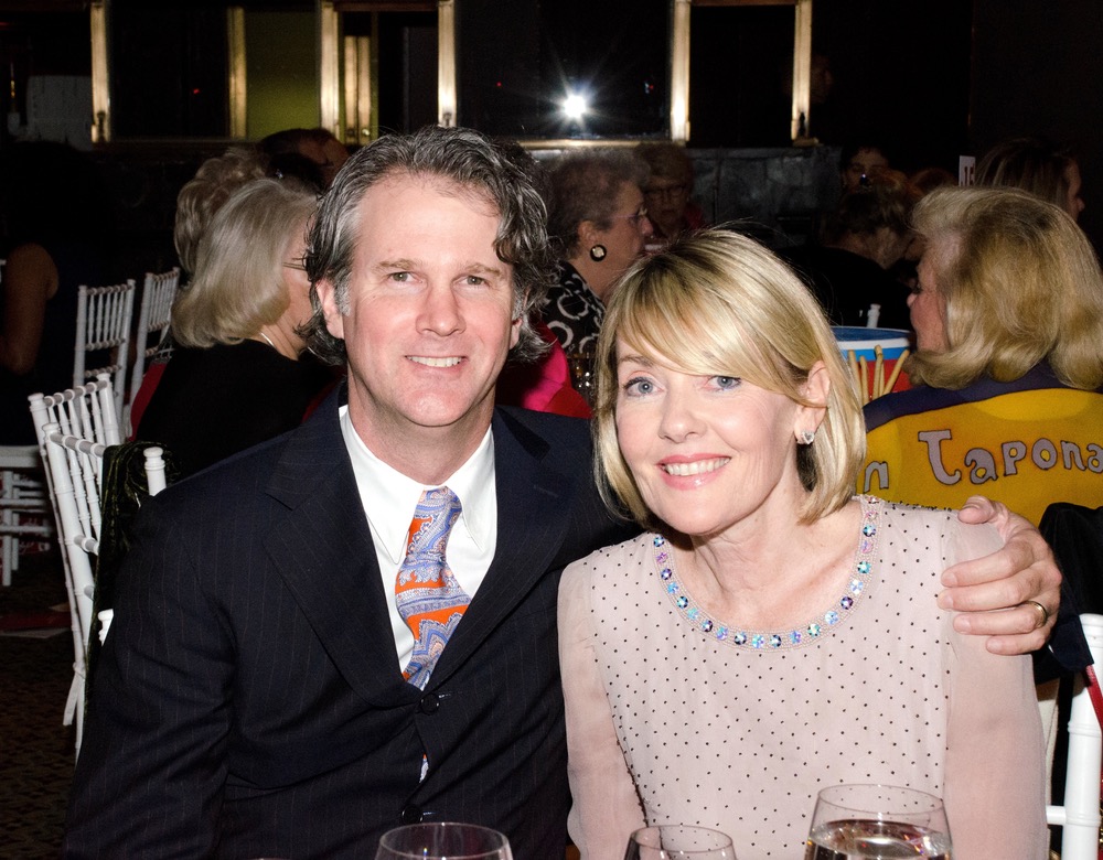 VIE publisher Lisa Burwell with husband and editor-in-chief Gerald Burwell attend the Ms. Foundation’s Gloria Awards