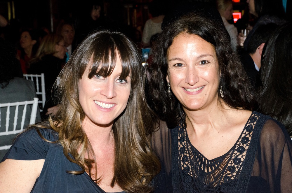 VIE special assignment writer Anne Hunter with interior designer Sara Bengur attend the Ms. Foundation’s Gloria Awards