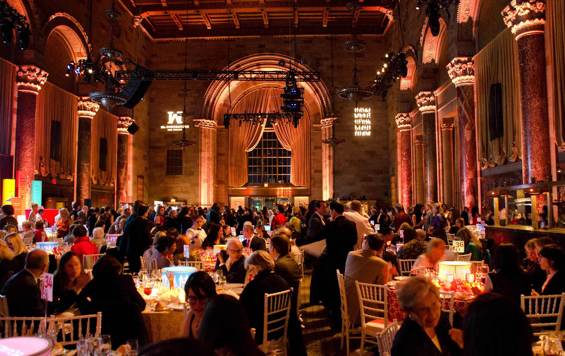 Twenty-Fifth Annual Gloria Awards banquet in the spectacular grand hall of Cipriani 42nd Street