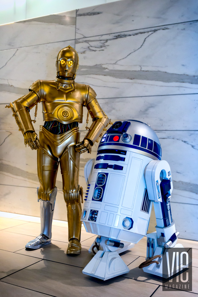R2-D2 and C-3PO from Star Wars at Dragon Con