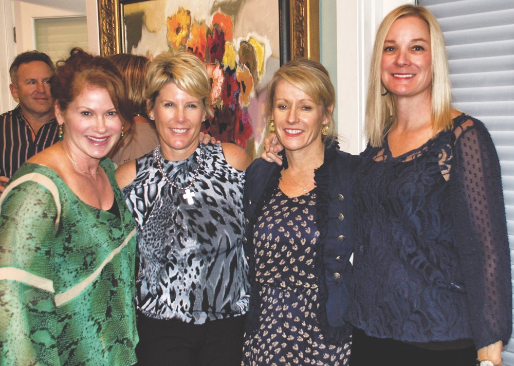Pam Burden, Laurie Beck, Mary Jane Kirby, and Kathy Barry