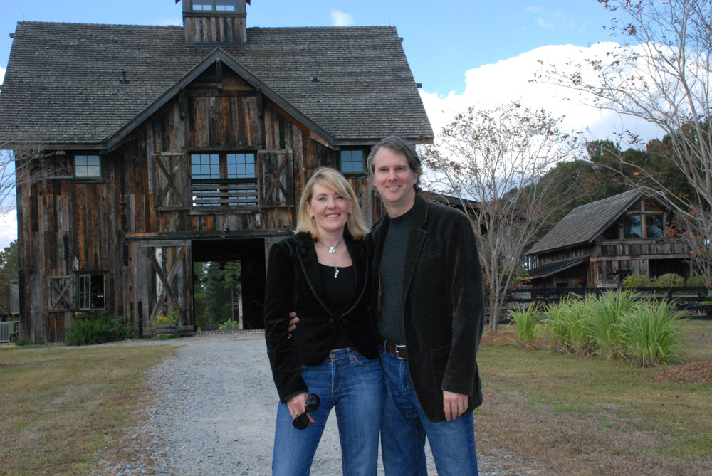 Lisa and Gerald Burwell Harvest Lake Farm Hampton Island, Georgia Thanksgiving 2010