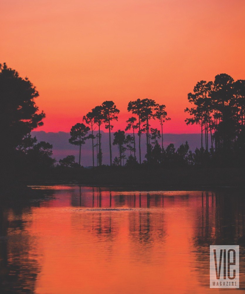 Vie Magazine lake sunset fantasia mcdaniel