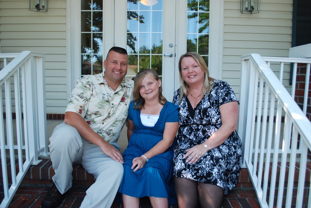 Jeff, Katelyn, and Christie Pendleton charity begins at home children's advocacy center