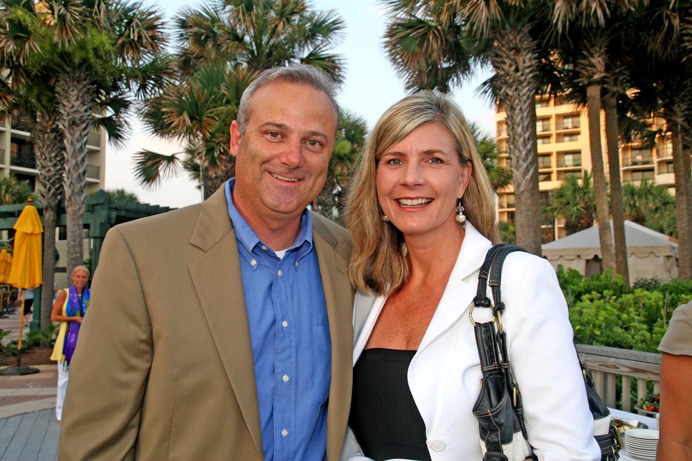 Mel & Mona Ponder at the anniversary celebration vie magazine hilton sandestin beach golf resort