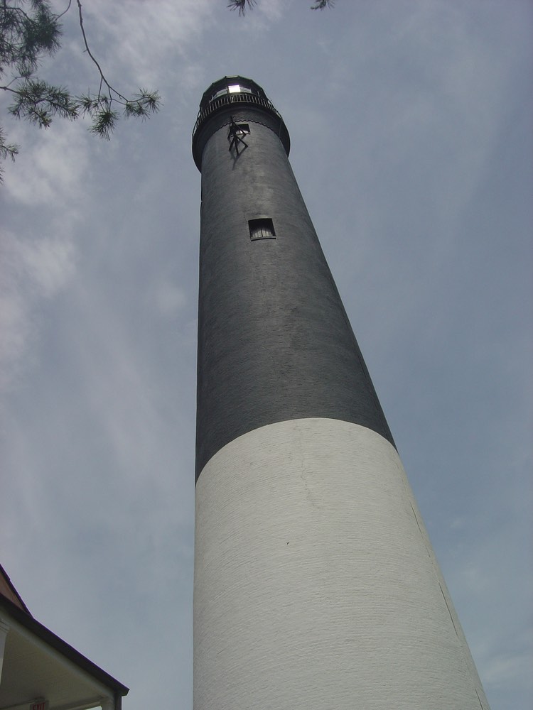The original Pensacola lighthouse, built in 1824 vie magazine