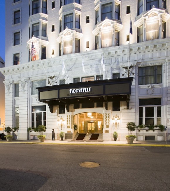 The stunning Roosevelt New Orleans. Photo courtesy of The Roosevelt.