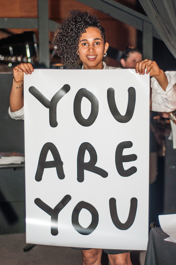 YOU ARE YOU (YAY!) is one of Shantell's favorite messages.