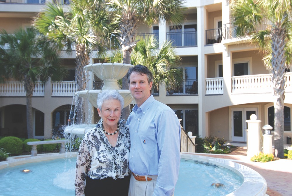 Gerald Burwell with mother, Ruth Burwell Photo by Lisa Burwell vie magazine mother's day