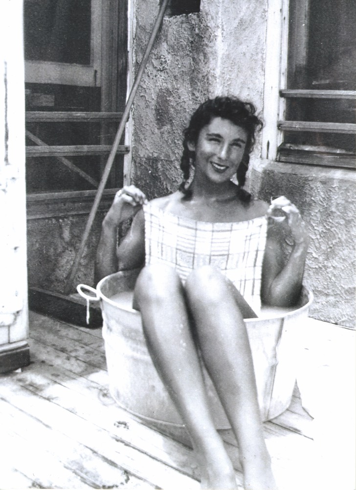 Ruth Burwell in Miramar Beach, Florida, in 1946 at 17 years of age vie magazine