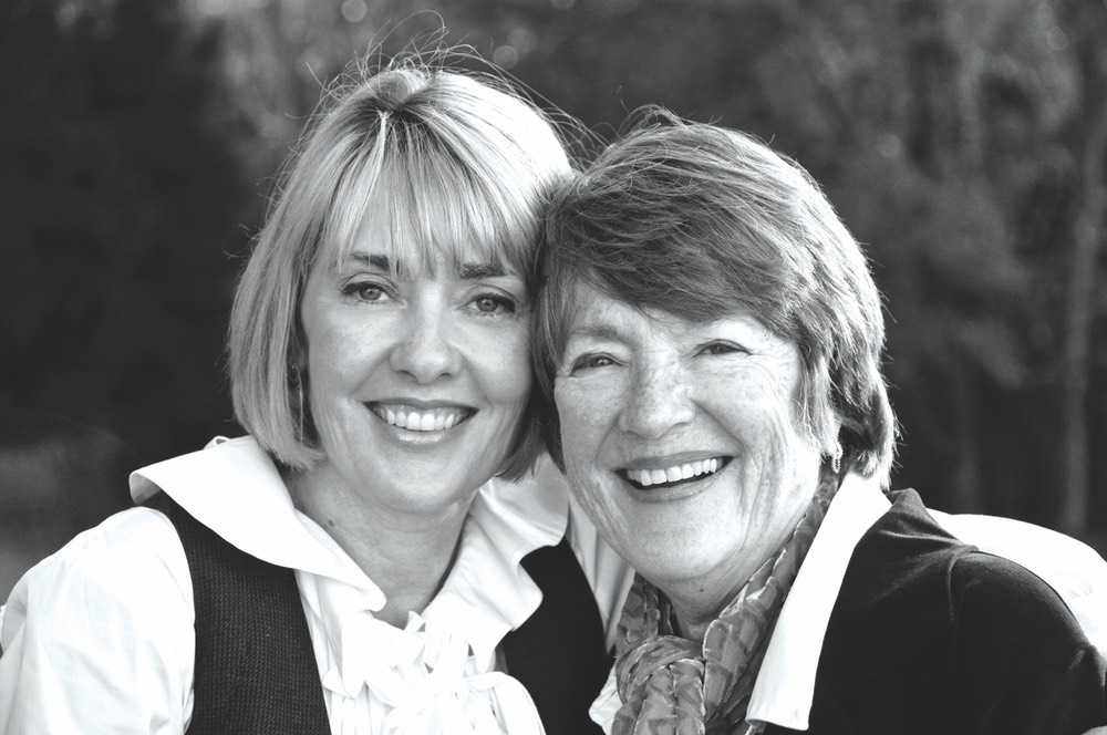 Lisa Burwell with mother, Marie Ryan vie magazine a tribute to mothers mother's day