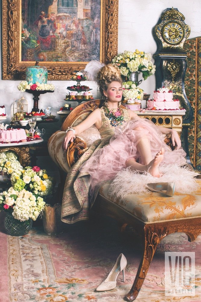 Miranda Abney Channels Marie Antoinette in the Let Them Eat Cake Photo Shoot