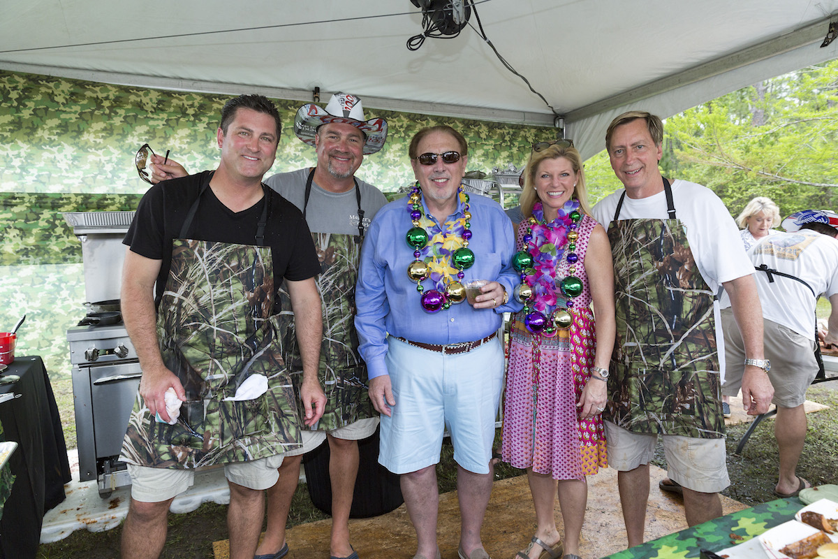 Rich Aurilia, Dan Kosta, Butch Oustalet, Andi Oustalet, and Mike Thompson at Chi Chi Miguel Throwdown 2016