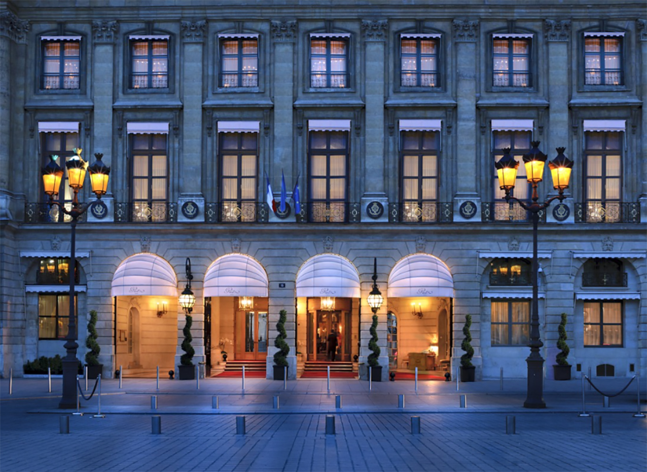 Front Exterior Classical Design Architecture of Paris Ritz