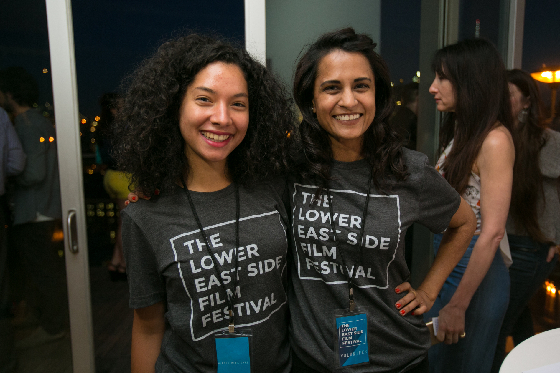 Volunteers at 2016 Lower East Side Film Festival