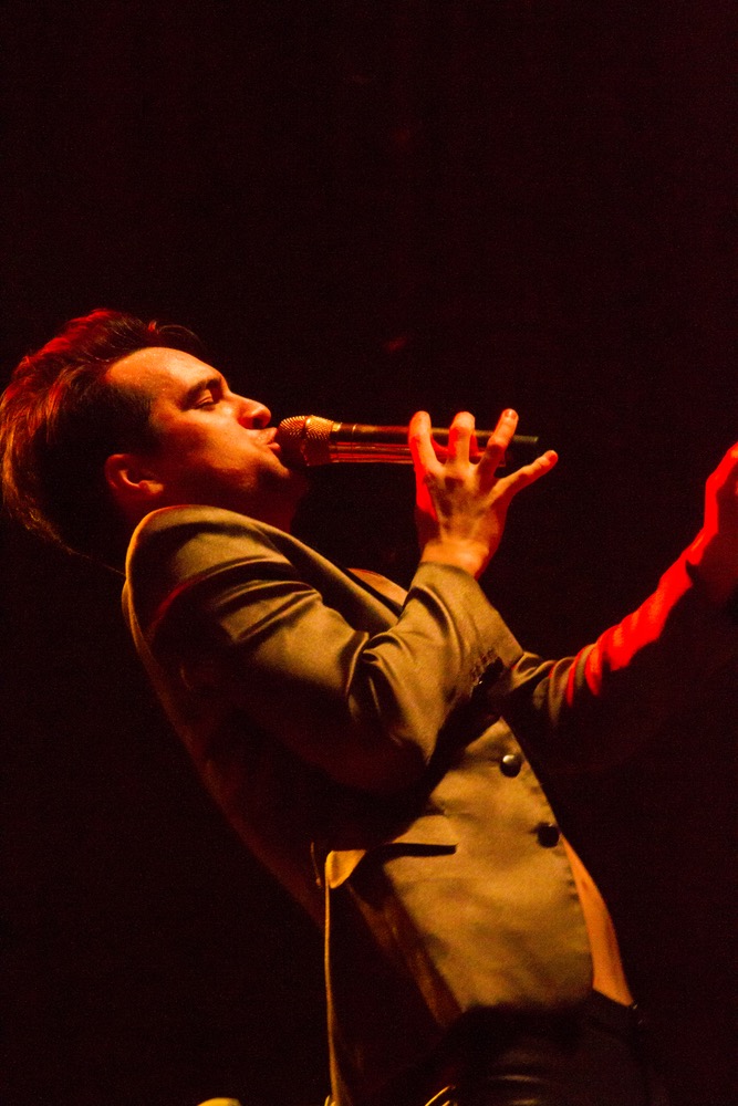 Brendon Urie of Panic at the Disco at Hangout Music Festival 2016