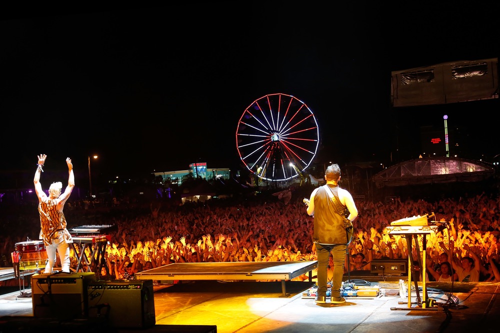 2016 Hangout Music Festival Crowd