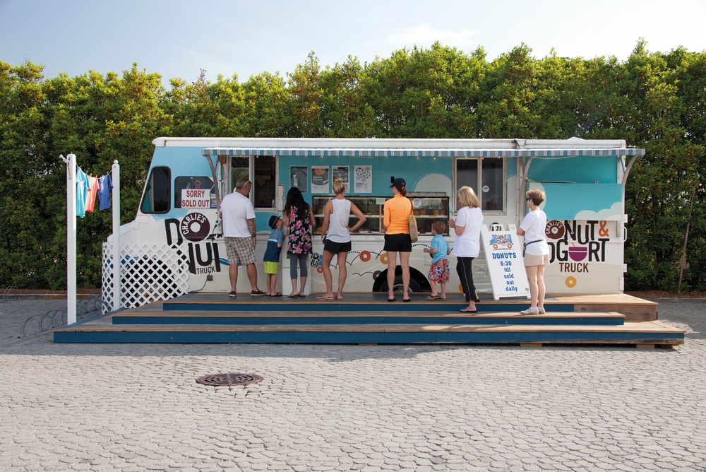 Charlie’s Donuts at Alys Beach Florida food dining