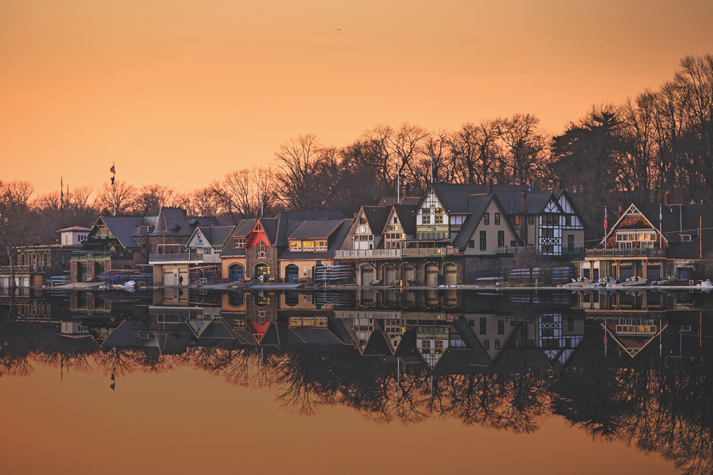 Boathouse Row Philadelphia, Pennsylvania Architecture Hometown rowing boats