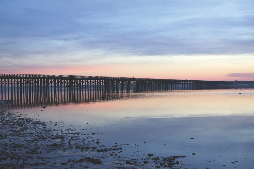 Powder Point Bridge at Duxbury Beach Duxbury, Massachusetts Hometown Architecture Photo by Janice Hanrahan