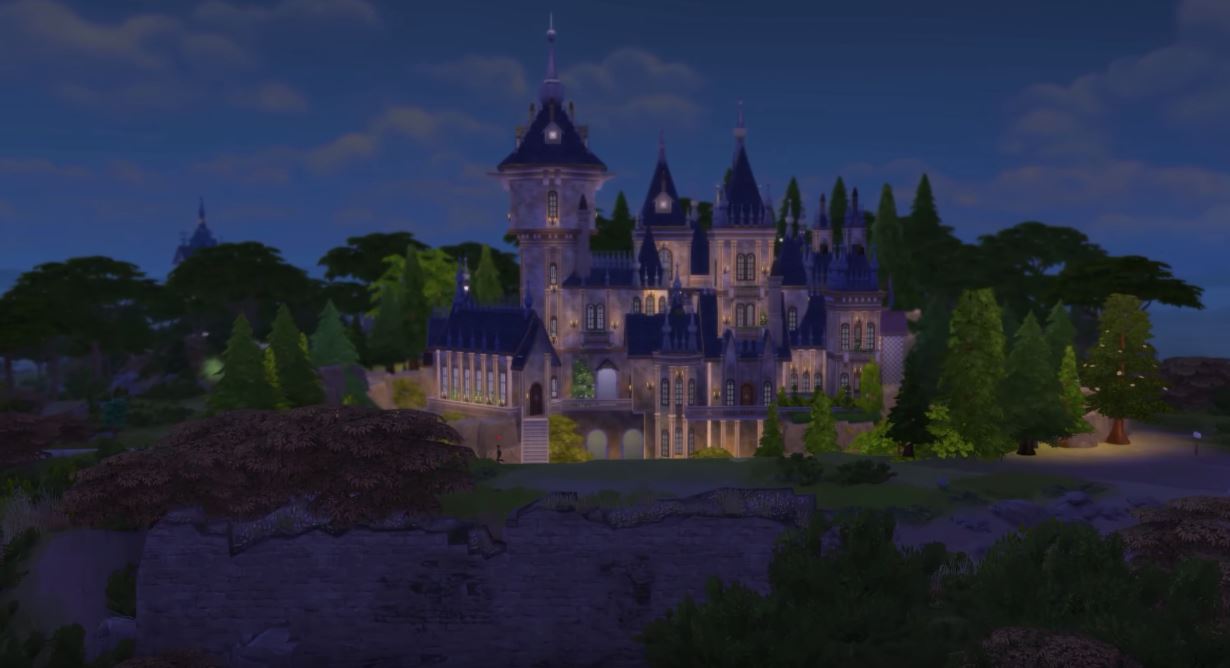 The Sims Hogwarts Castle design by Hatsy