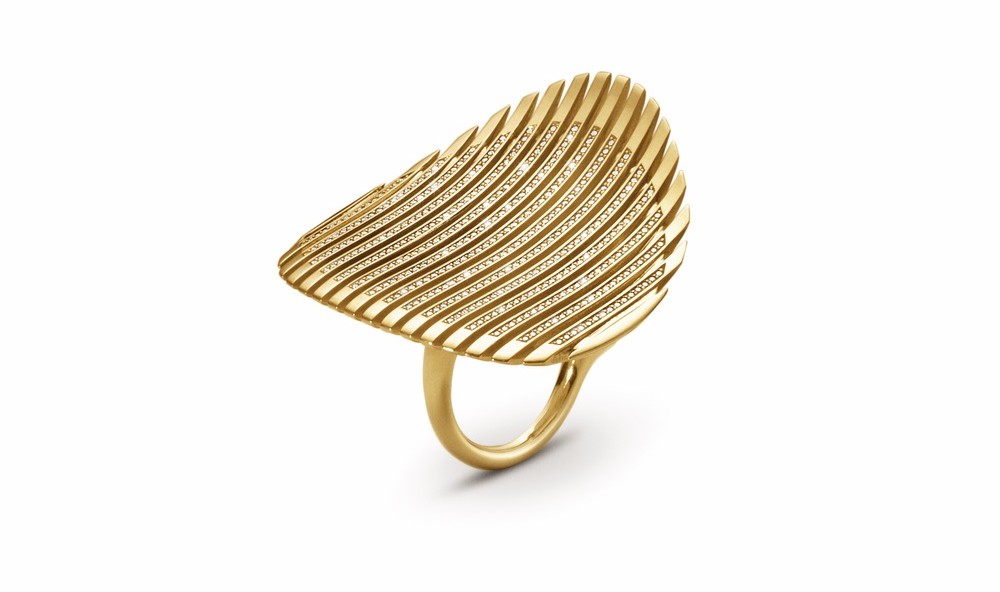 Zaha Hadid Lamellae Ring luxurious jewelry cest la vie the sophisticate 2016