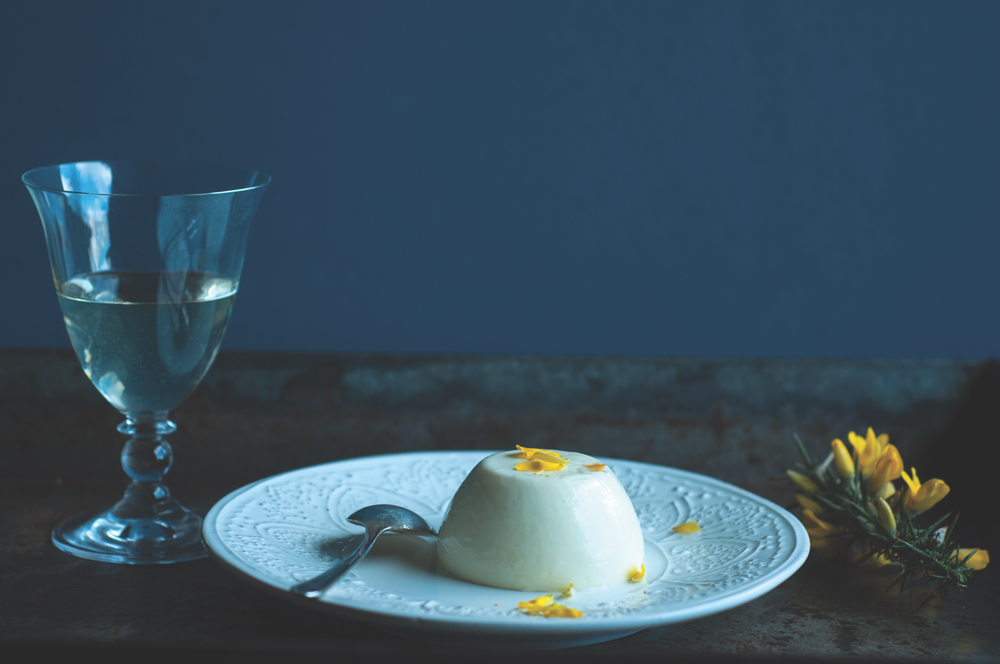 Gorse and Yoghurt Panna Cotta Recipe Breaking Eggs Connemara Life 2016