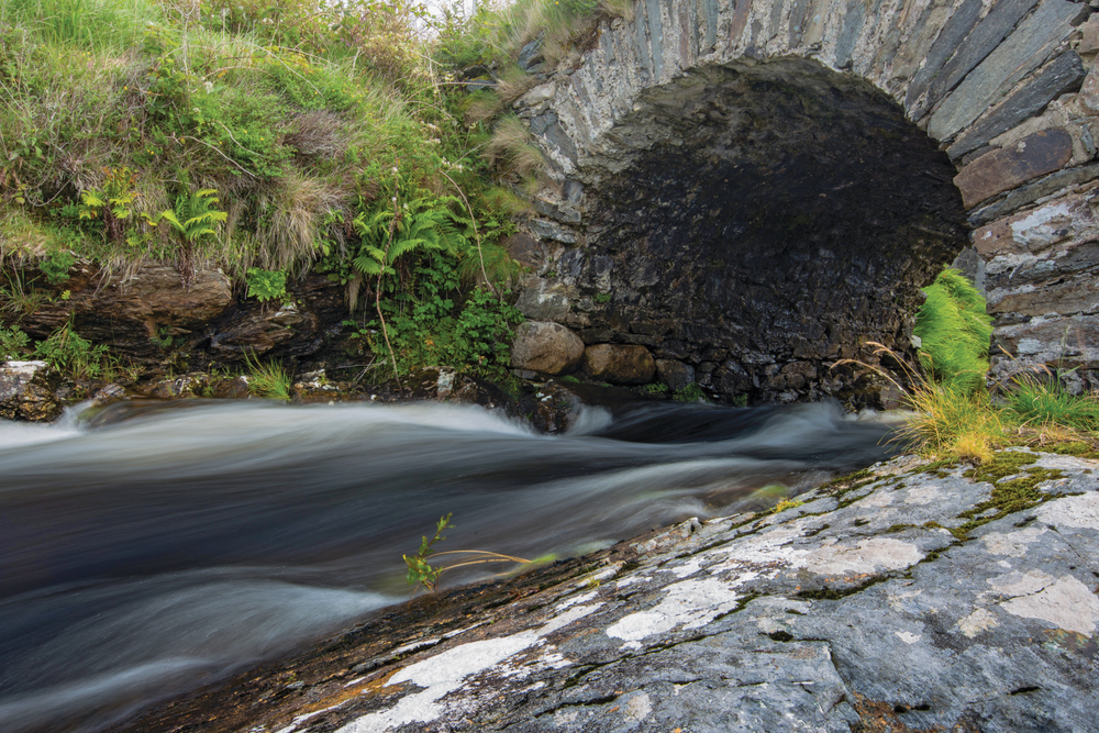 Derryinver Bridge is one of many charming crossings in Ireland’s west. Photo by Romona Robbins