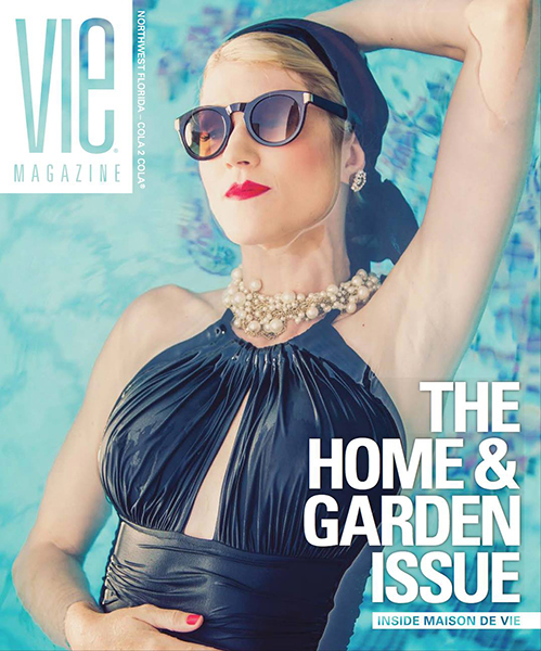 Lauren Spring of the Krickets on the Cover of VIE magazine photographed by Romona Robbins