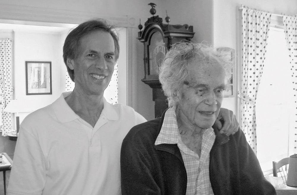 Author John Thorndike and his father, Joseph J. Thorndike alzheimers