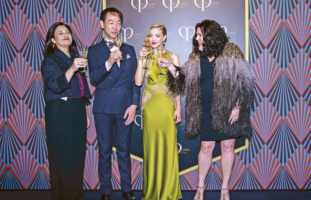 Roxana Daver Kentaro Fujiwara Amanda Seyfriend and Ashley Longshore Cle de Peau Beaute