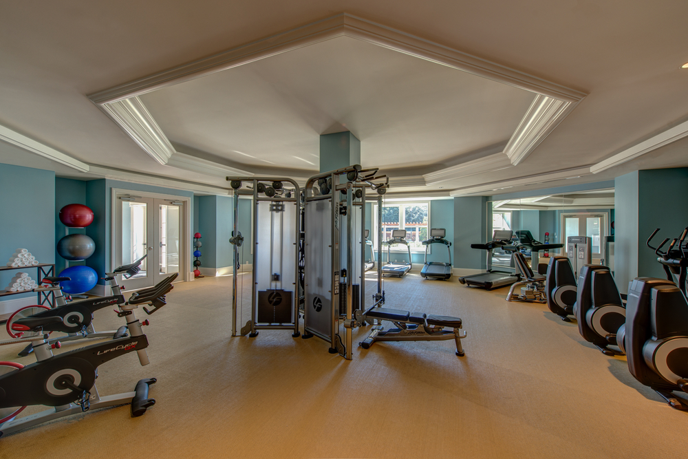 Gym facilities at Henderson Inn Beach Resort Spa