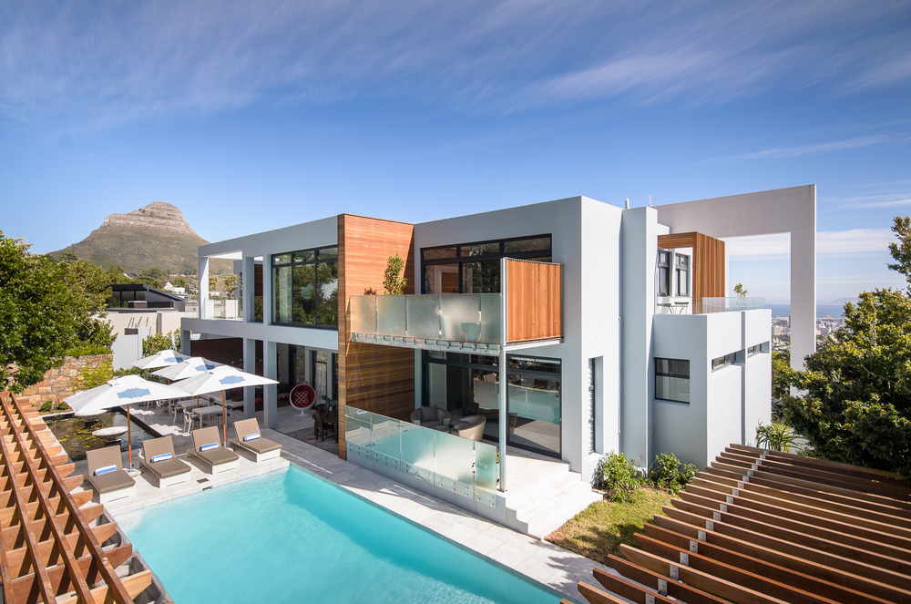 Exterior pool shot at MannaBay in Cape Town, South Africa