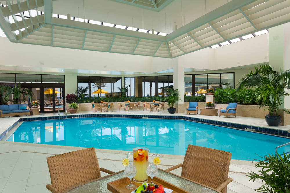 Indoor Pool at Serenity by the Sea Spa in Miramar Beach, Florida