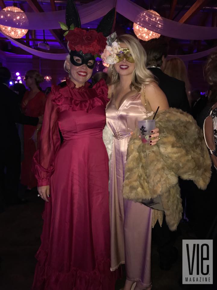 Guests at Hannah Martin's Party La Lumiere A Masquerade Affair 2017