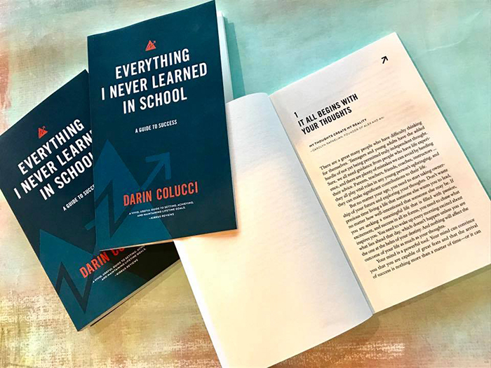 Darin Colucci's success book Everything I Never Learned in School