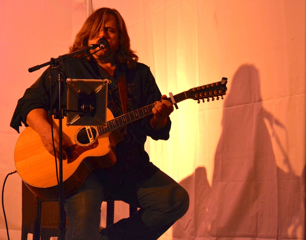 Chas Sanford performs at 2015 30A Songwriters Festival